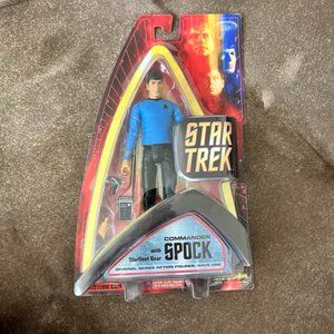 Star Trek Classic 6" COMMANDER SPOCK Action Figure ART ASYLUM